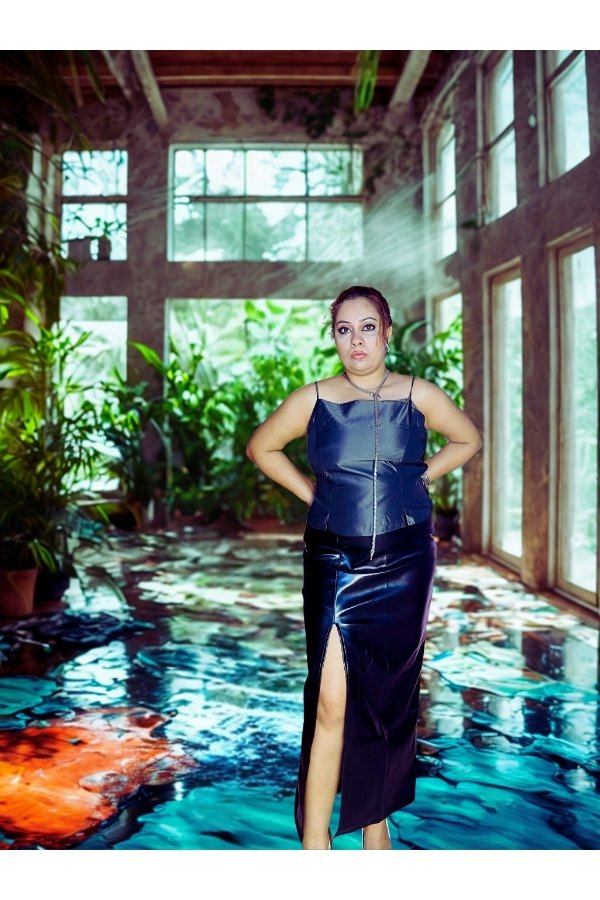 corset2Midnight Silk Corset Top - Image 3