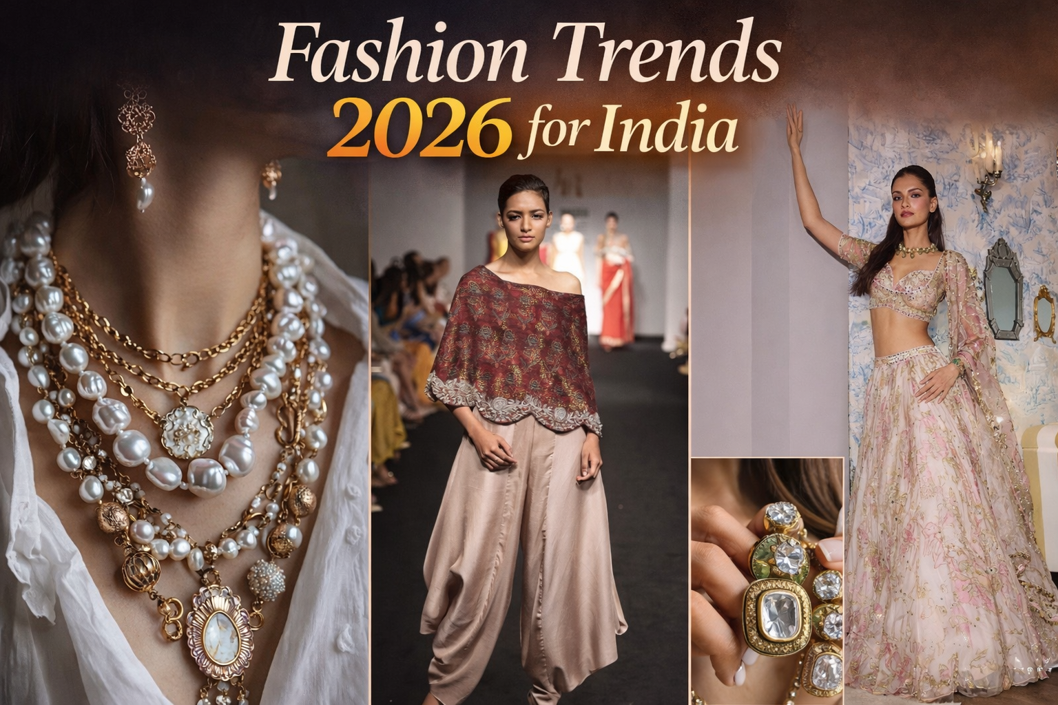 “Fashion Forecast 2026–27: The Return of Indian Roots with a Modern Twist”