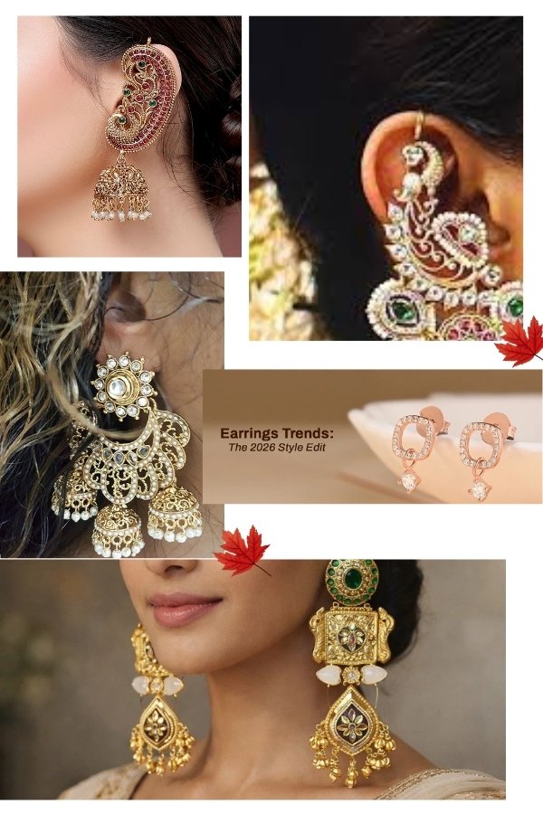 Top 15 Statement Earrings Every Indian Woman Must Own (2026 Style Guide)