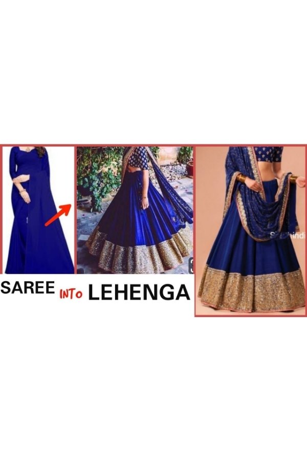 Lehenga from Old Saree: Old Saree Ko Trendy Lehenga Mein Kaise Convert Karein (Best DIY + Boutique Guide)
